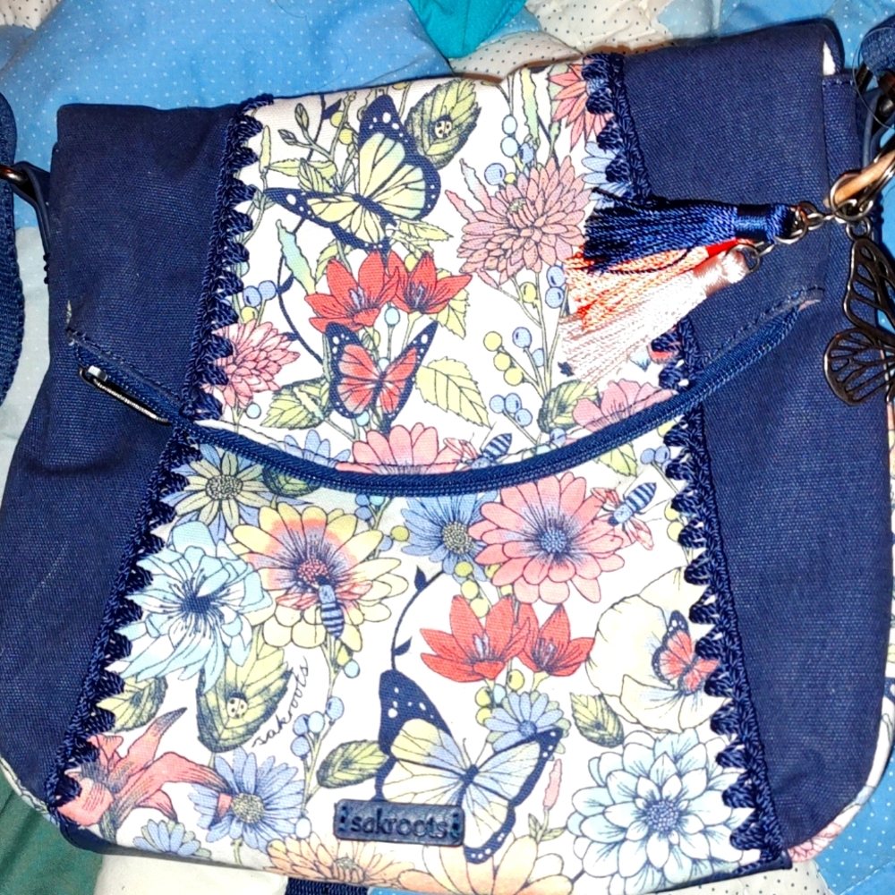 Beautiful butterfly purse